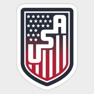 USA shield Sticker